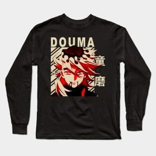 Douma Vintage Art Long Sleeve T-Shirt